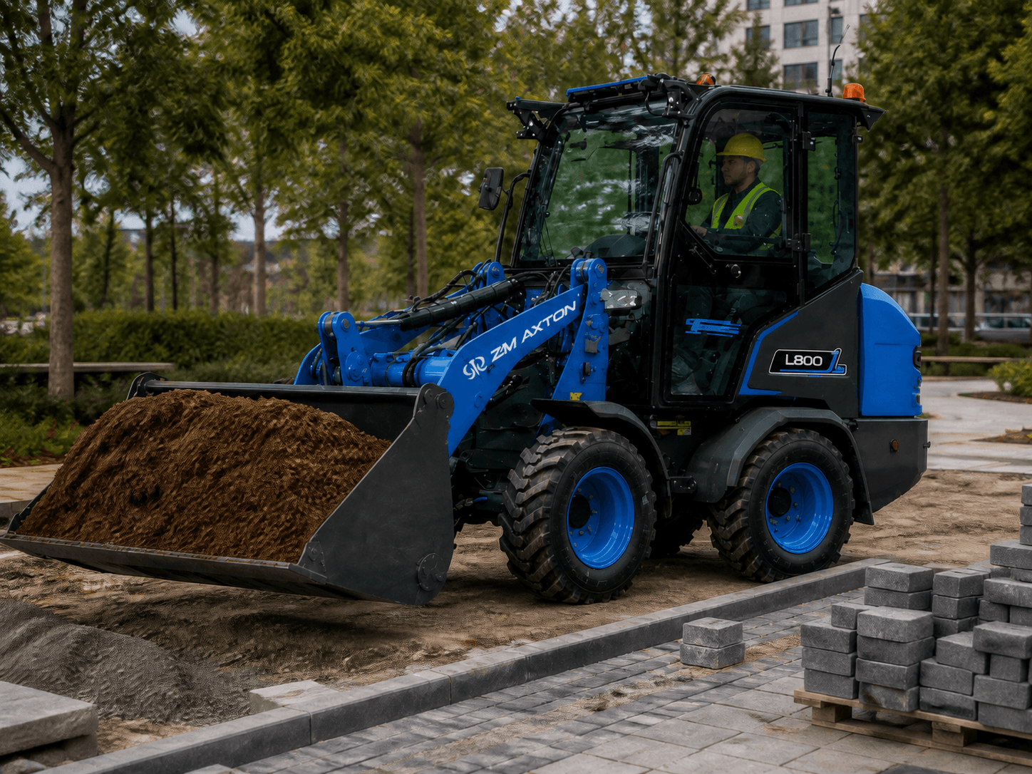 L800 at construction sites